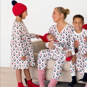 Rare Find! Hanna Andersson Gnome Ruffle Flannel Nightgown Sz 150 (12)